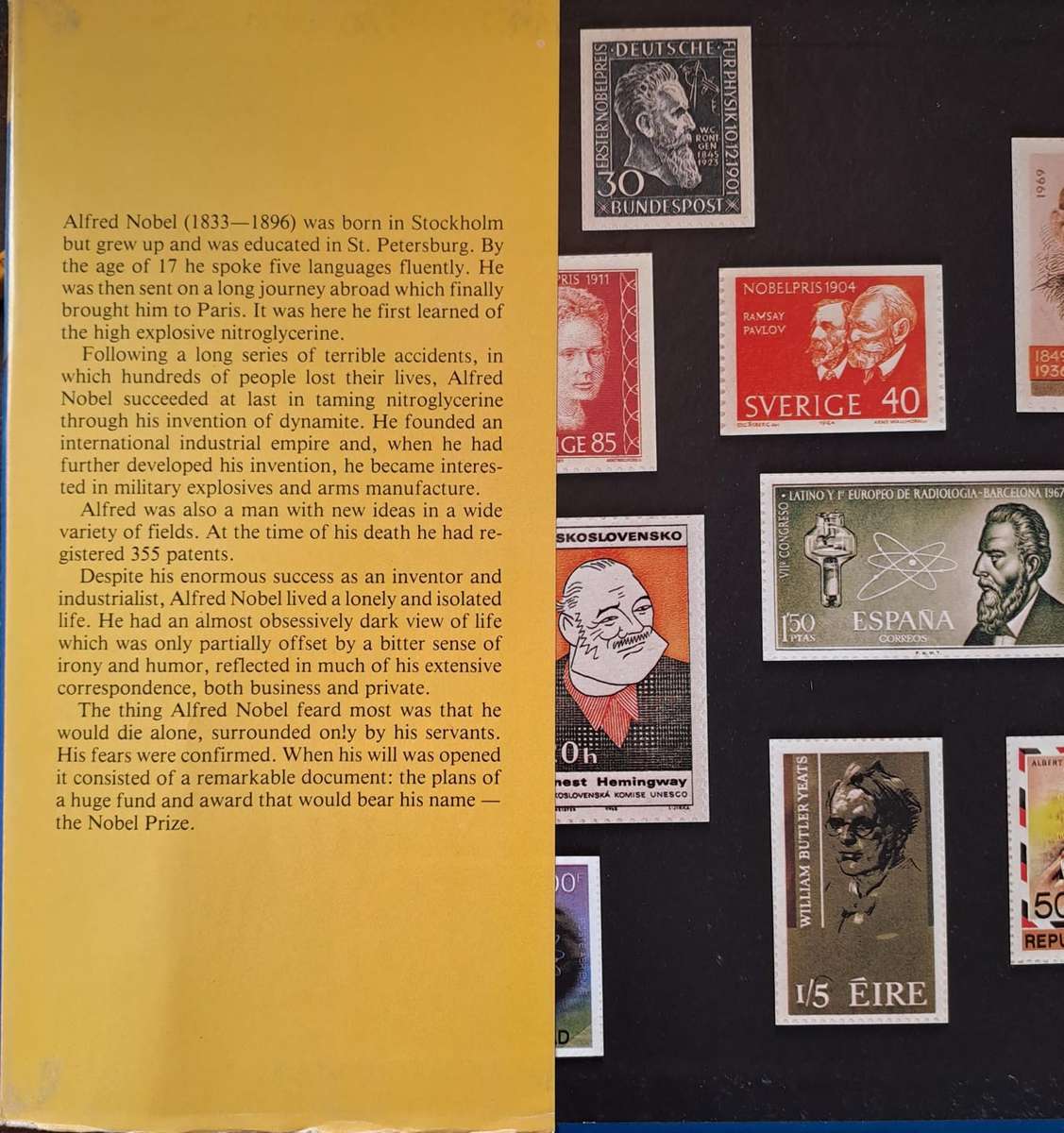 Alfred Nobel - Thomas Hellberg (Hardcopy with DJ )