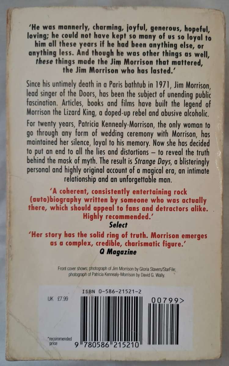 Strange Days - Patricia Kenneally-Morrison (Paperback)