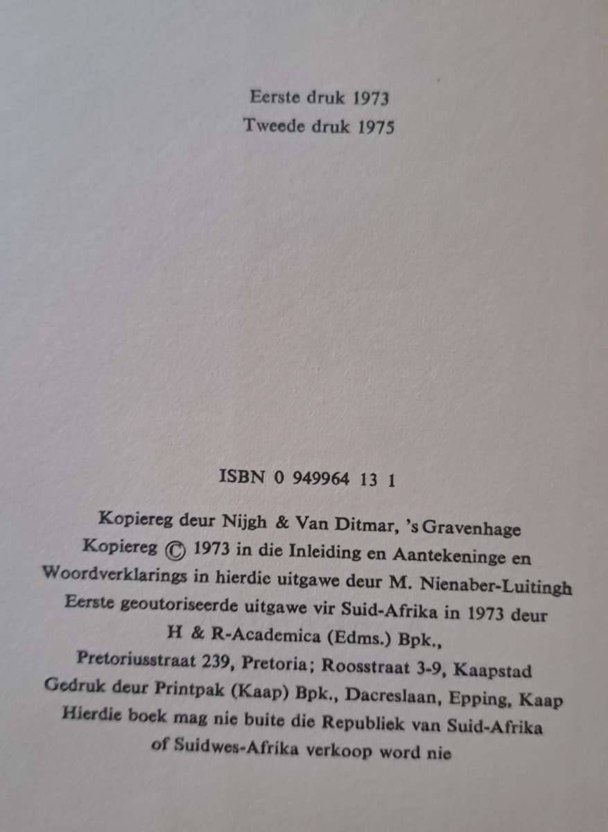 Karakter - F. Bordewijk (hard cover with no dj)