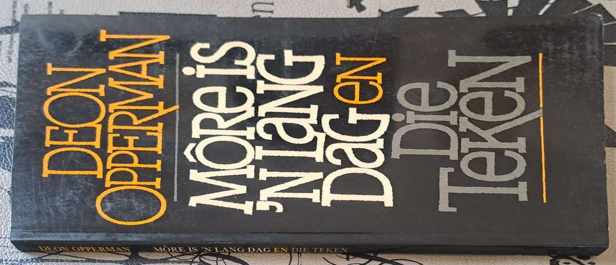 More is n lang dag en die teken - Deon Opperman (paperback)