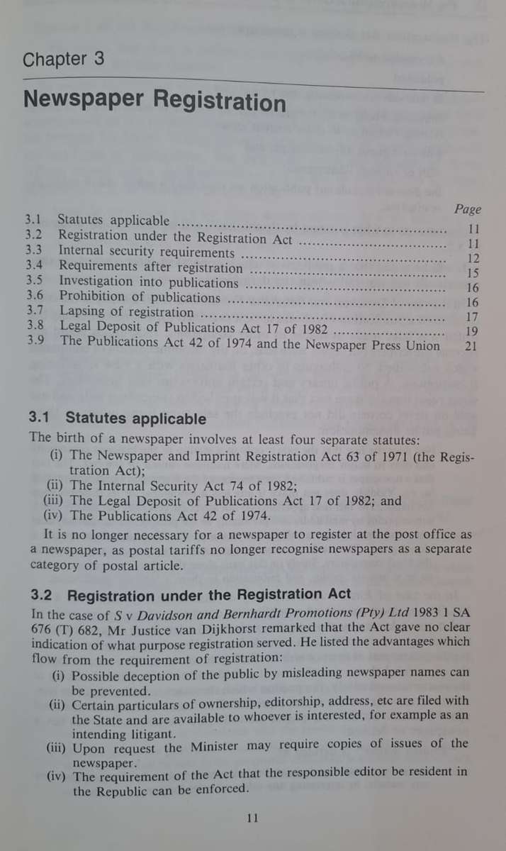 Kelsey Stuart's newspaperman's guide to the law - Bell Dewar & Hall (paperback)