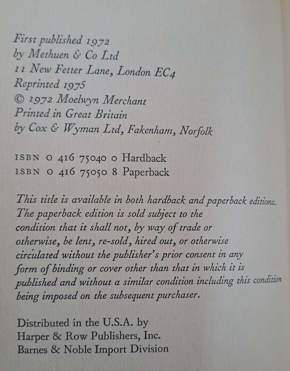 The critical idiom - Moelwyn Merchant (paperback)