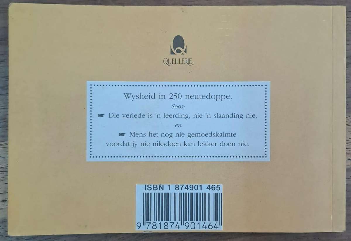 N kwartduisend spreuke - Johan Combrink (paperback)