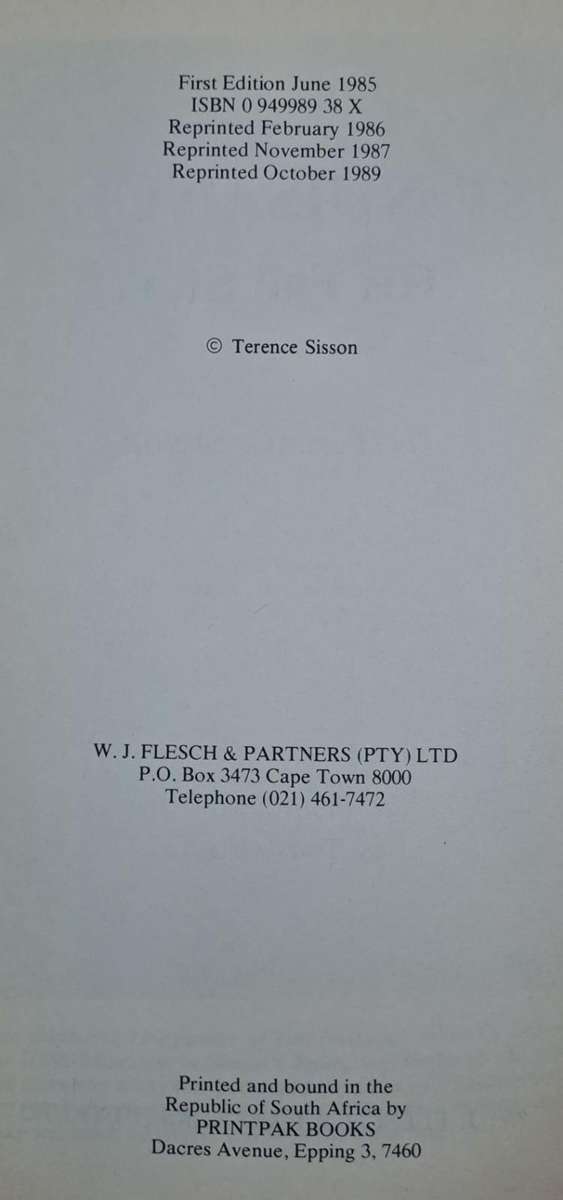 Just nuisance AB - Terence Sisson (paperback)