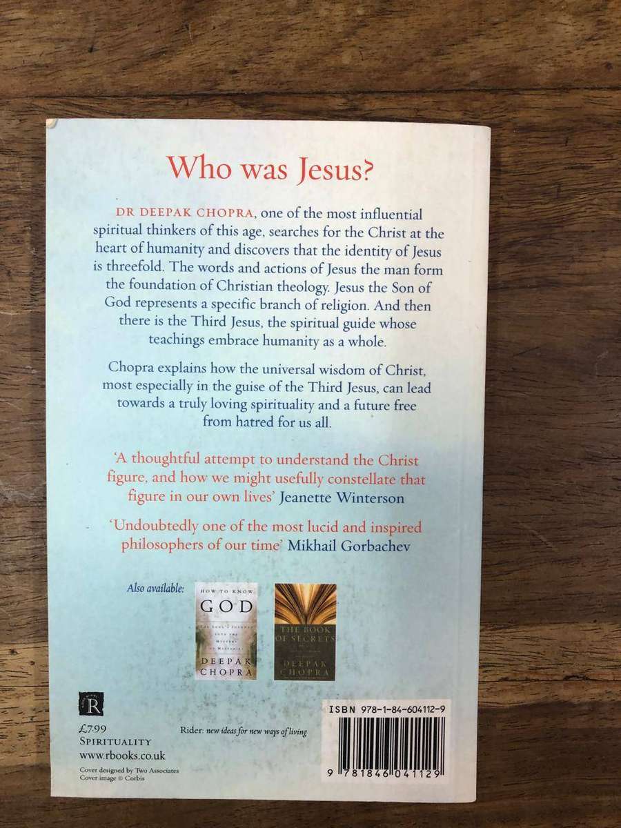 The Third Jesus - Deepak Chopra (Paperback)