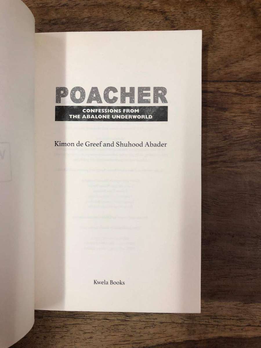 Poacher - Kimon De Greef and Shuhood Abader (Paperback)