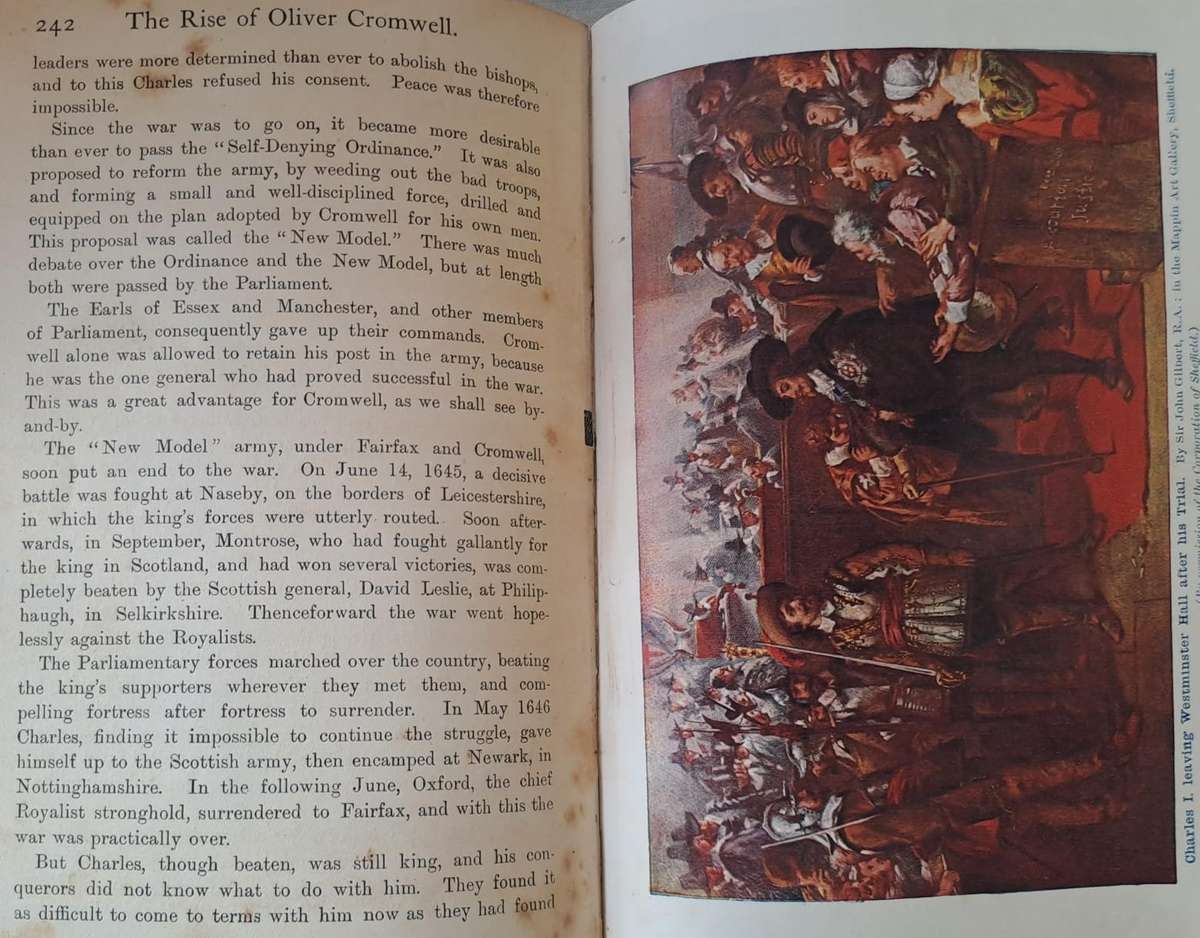 Nelsons School History - G. W. Prothero & M.A. & Litt.d. (Hard cover with no DJ)