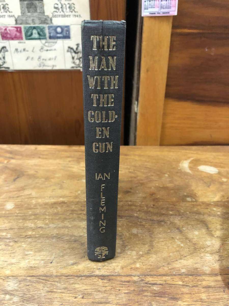 The Man with the Golden Gun - Ian Fleming (Hardcover with no dj) First Edition