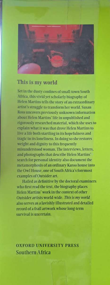 This is my world - Sue Imrie Ross (Hard cover with DJ)