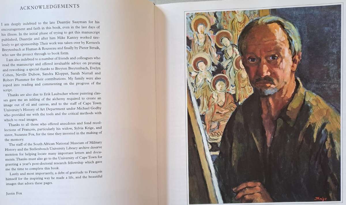 The Life and Art of Francois Krige - Justin Fox (Hard cover with DJ)