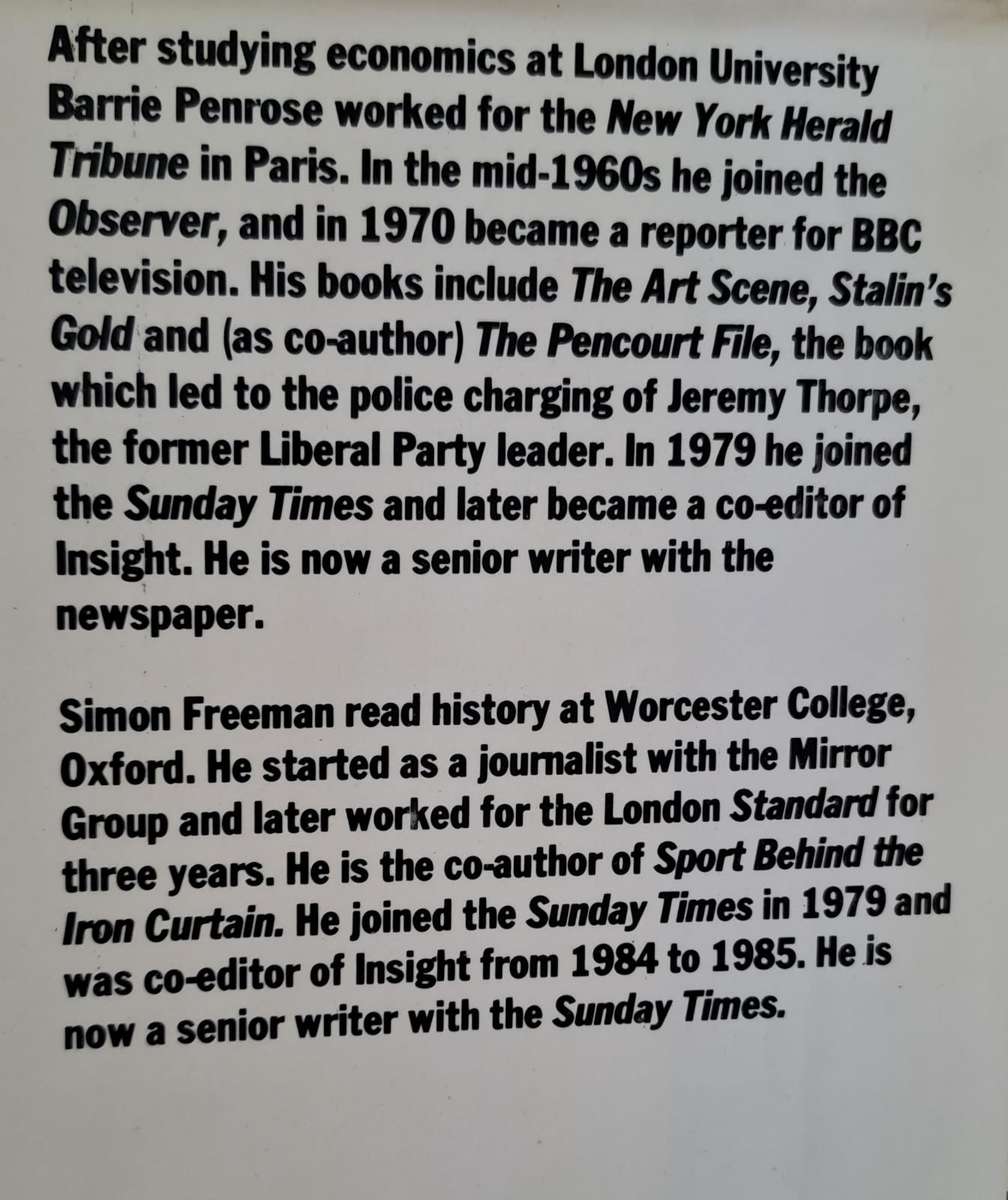 Conspiracy of Silence (The Secret life of Anthony Blunt) - Barrie Penrose & Simon Freeman