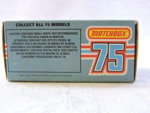 Matchbox Ferrari 308 GTB New 70 Mint in Box ( Red ) Magnum PI  Like Hot Wheels