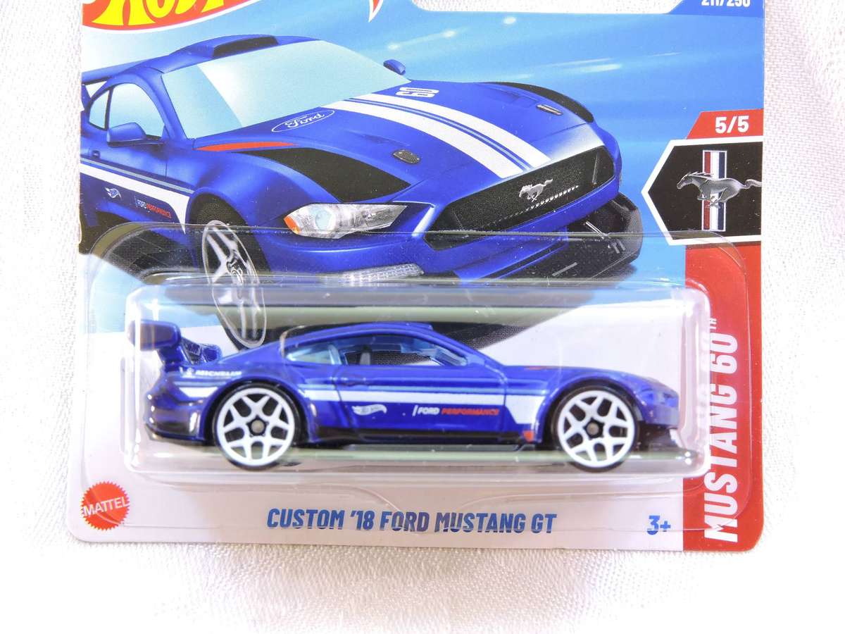 Hot Wheels FORD MUSTANG GT ( Blue )