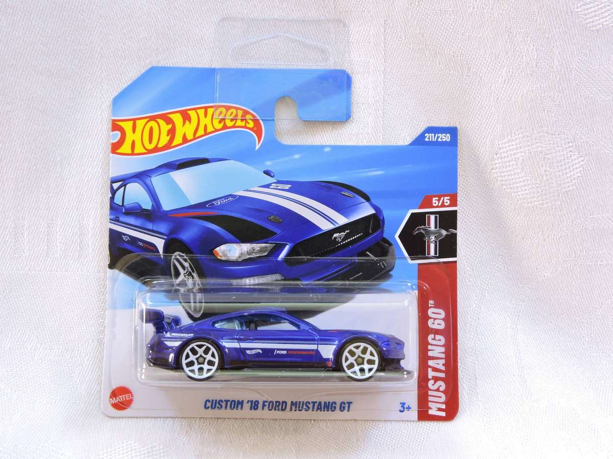 Hot Wheels FORD MUSTANG GT ( Blue )