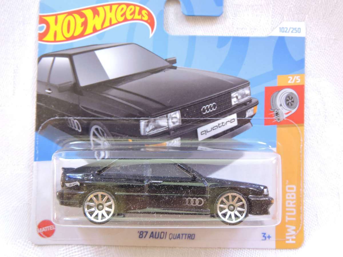 Hot wheels AUDI Quattro  ( Black )