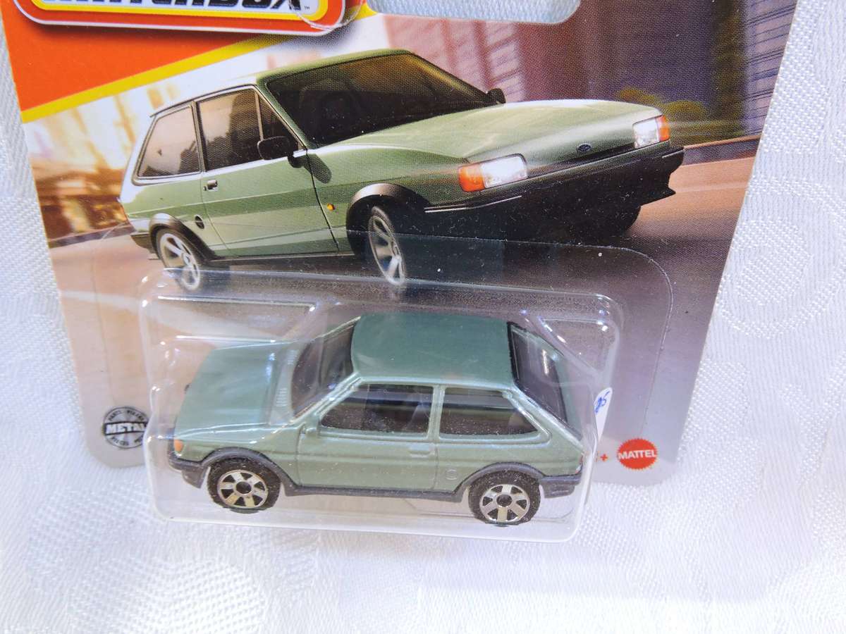 Matchbox FORD FIESTA MK 2  ( Green )   like Hot Wheels