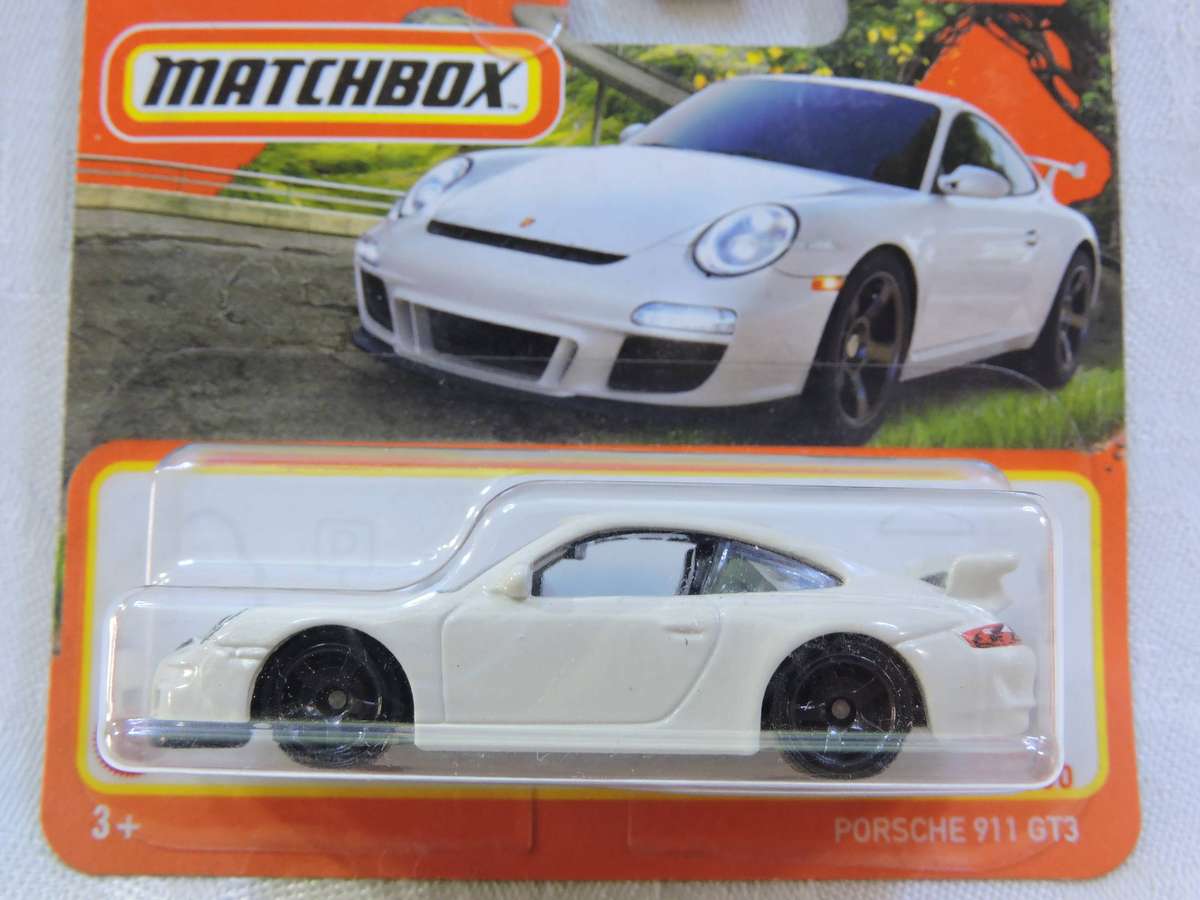 Matchbox PORSCHE 911 GT3 ( White ) Like Hot Wheels