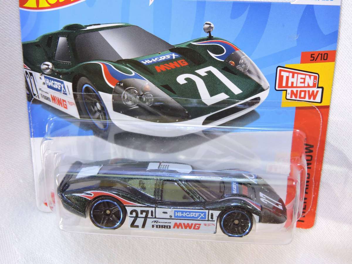 Hot Wheels FORD GT RACE  ( Green #27 )