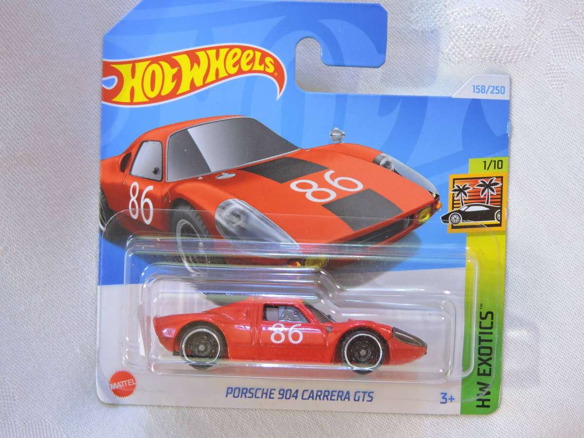 Hot Wheels PORSCHE 904 CARRERA GTS  ( Red #86 )