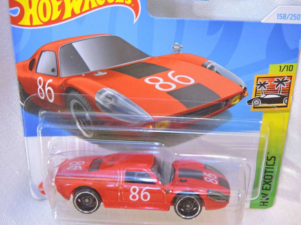 Hot Wheels PORSCHE 904 CARRERA GTS  ( Red #86 )