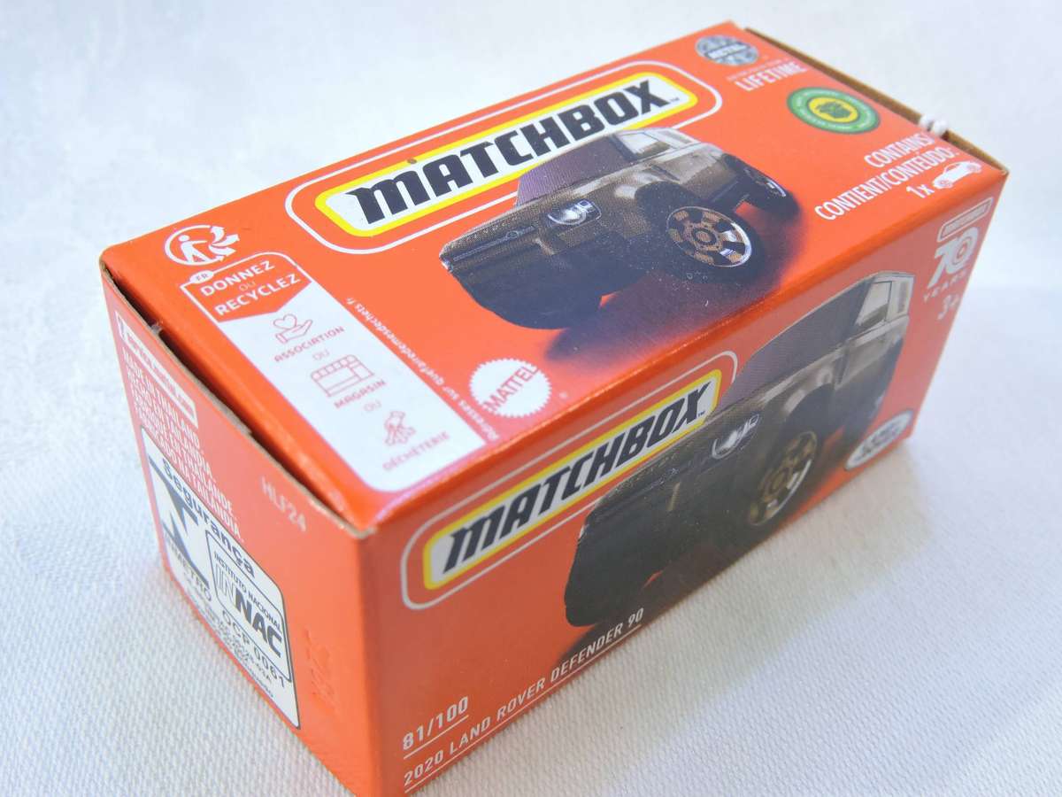 Matchbox LAND ROVER 90 MIB ( Olive Green ) like Hot Wheels