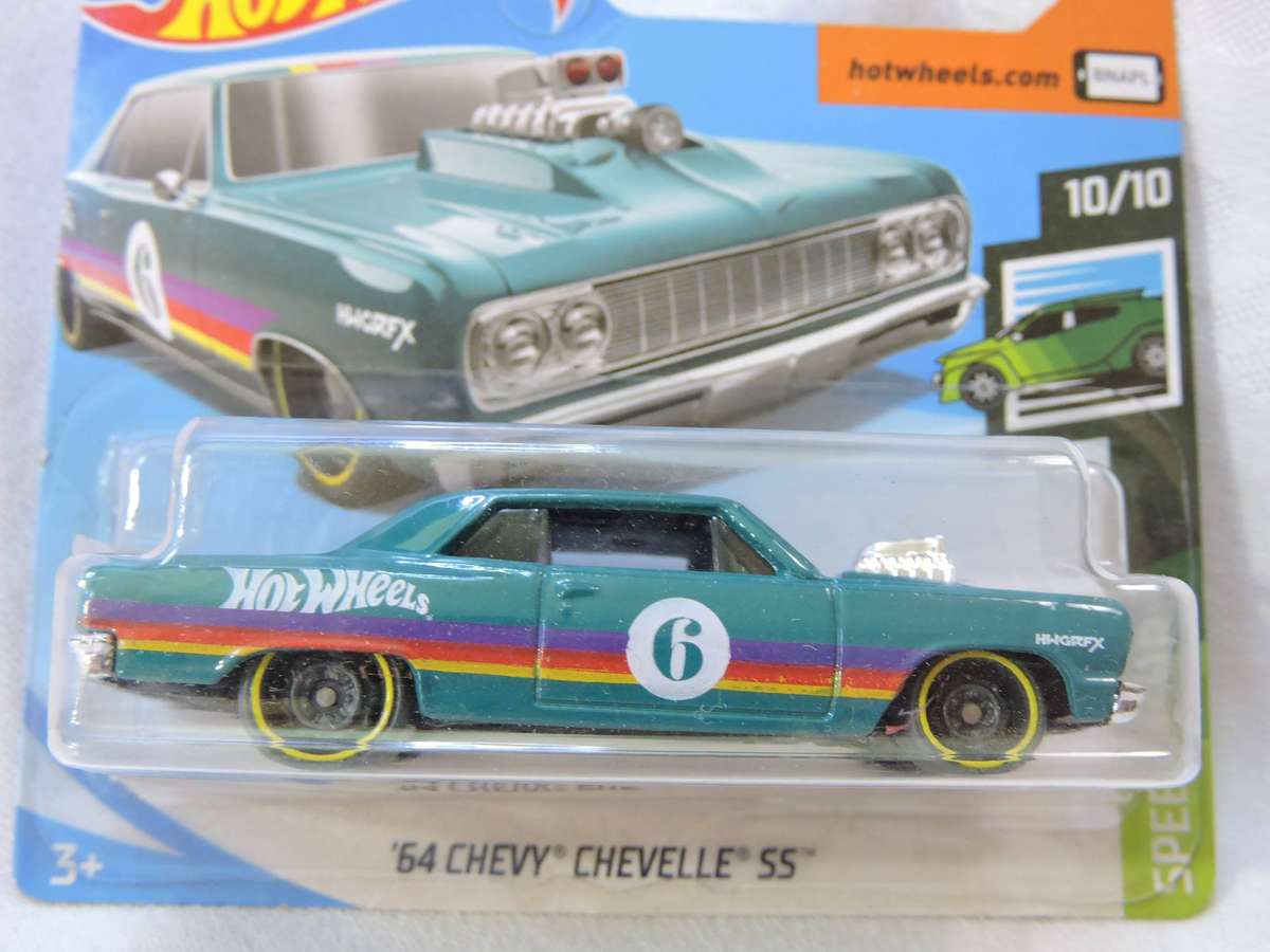 Hot Wheels CHEVY CHEVROLET Chevelle SS ( Green #6 )   # BLOWOUT SALE #