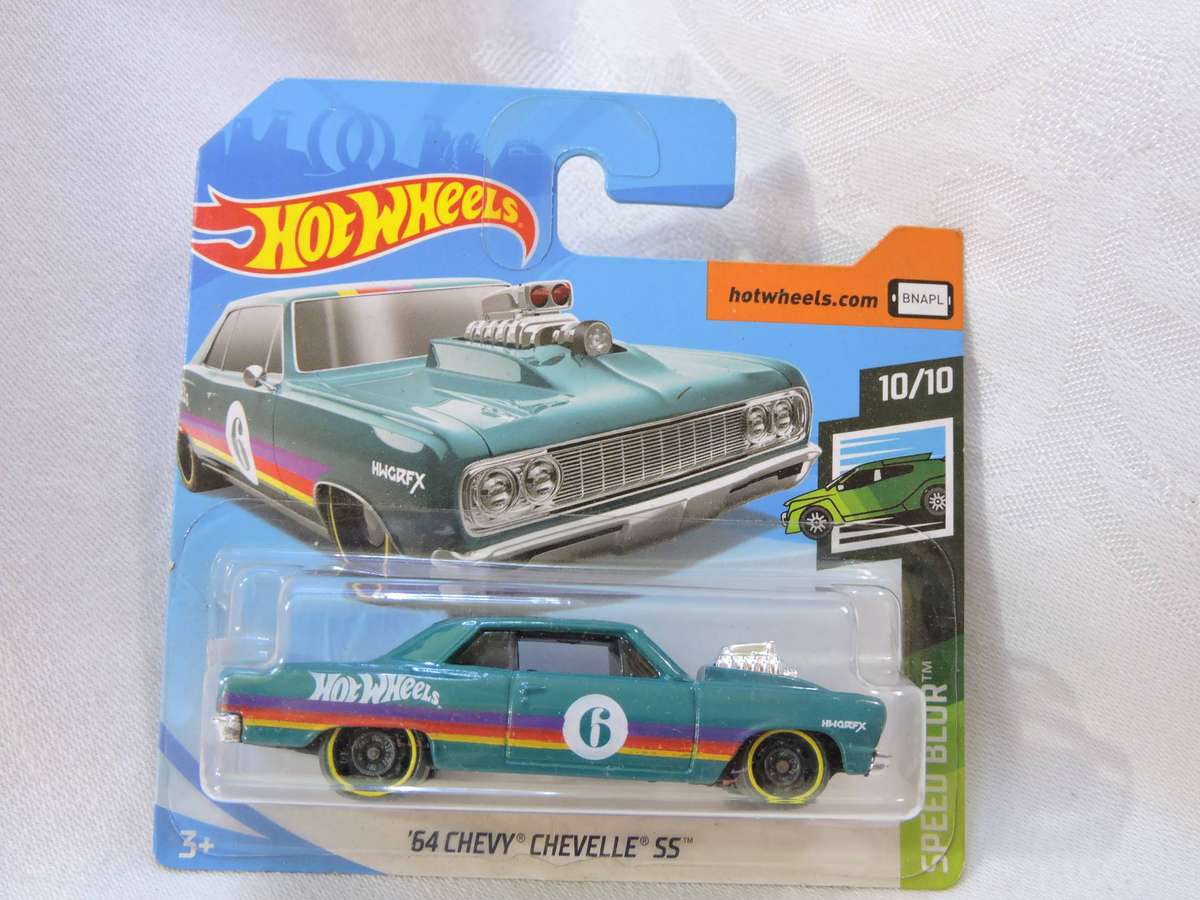 Hot Wheels CHEVY CHEVROLET Chevelle SS ( Green #6 )   # BLOWOUT SALE #