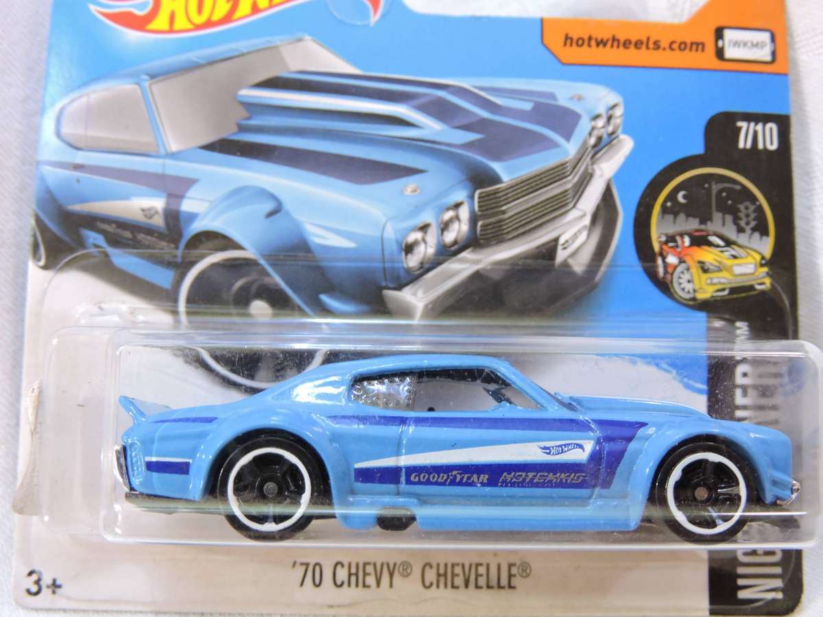Hot Wheels CHEVY CHEVROLET Chevelle  ( Blue )   # BLOWOUT SALE #
