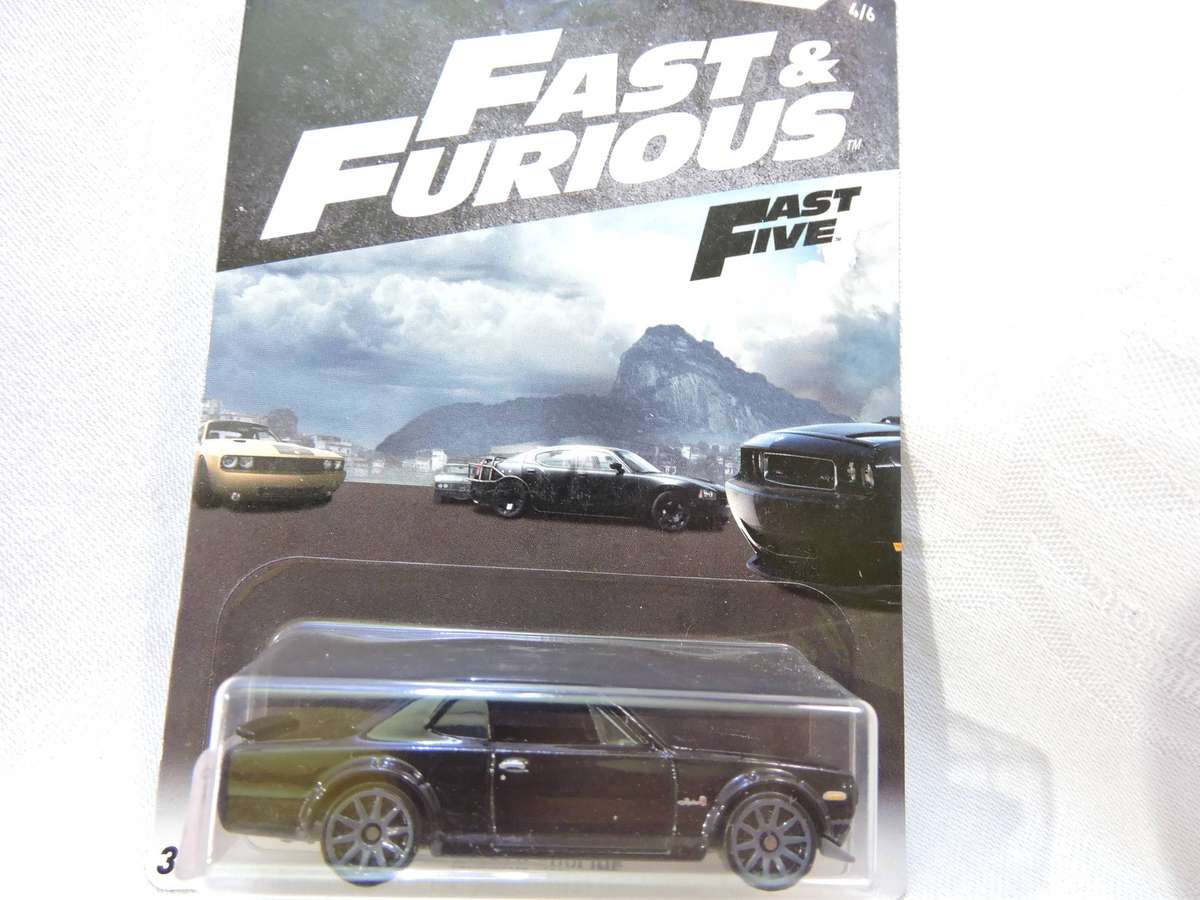 HOT WHEELS Nissan Skyline  ( Black ) Fast & Furious 4/6 Like Datsun