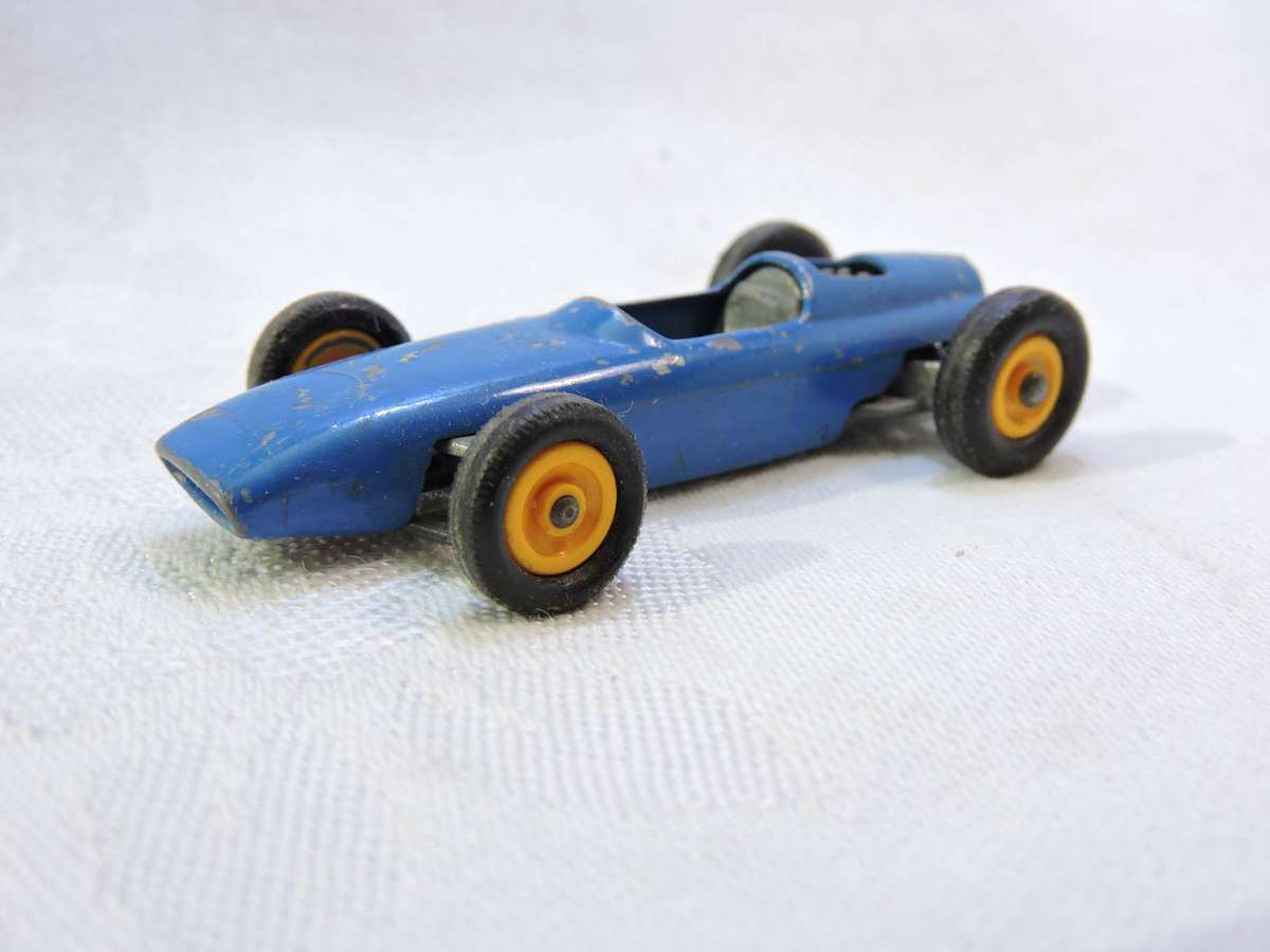 Vintage Matchbox B.R.M Racing Car No.52 by Lesney ( Blue ) Like Hot Wheels