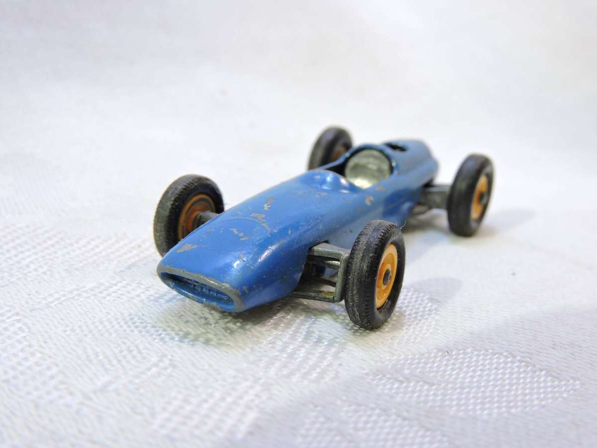 Vintage Matchbox B.R.M Racing Car No.52 by Lesney ( Blue ) Like Hot Wheels