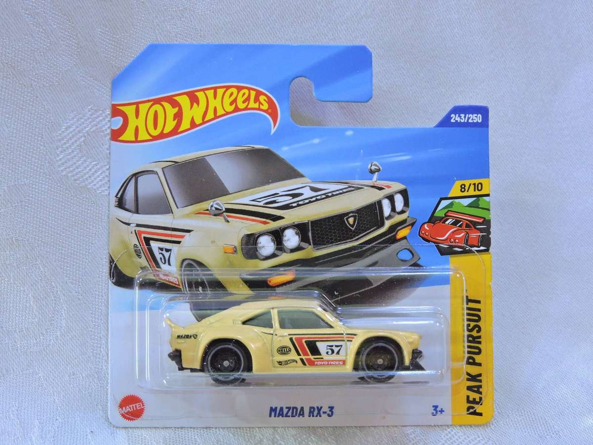 Hot Wheels MAZDA RX-3  ( Yellow #57 )
