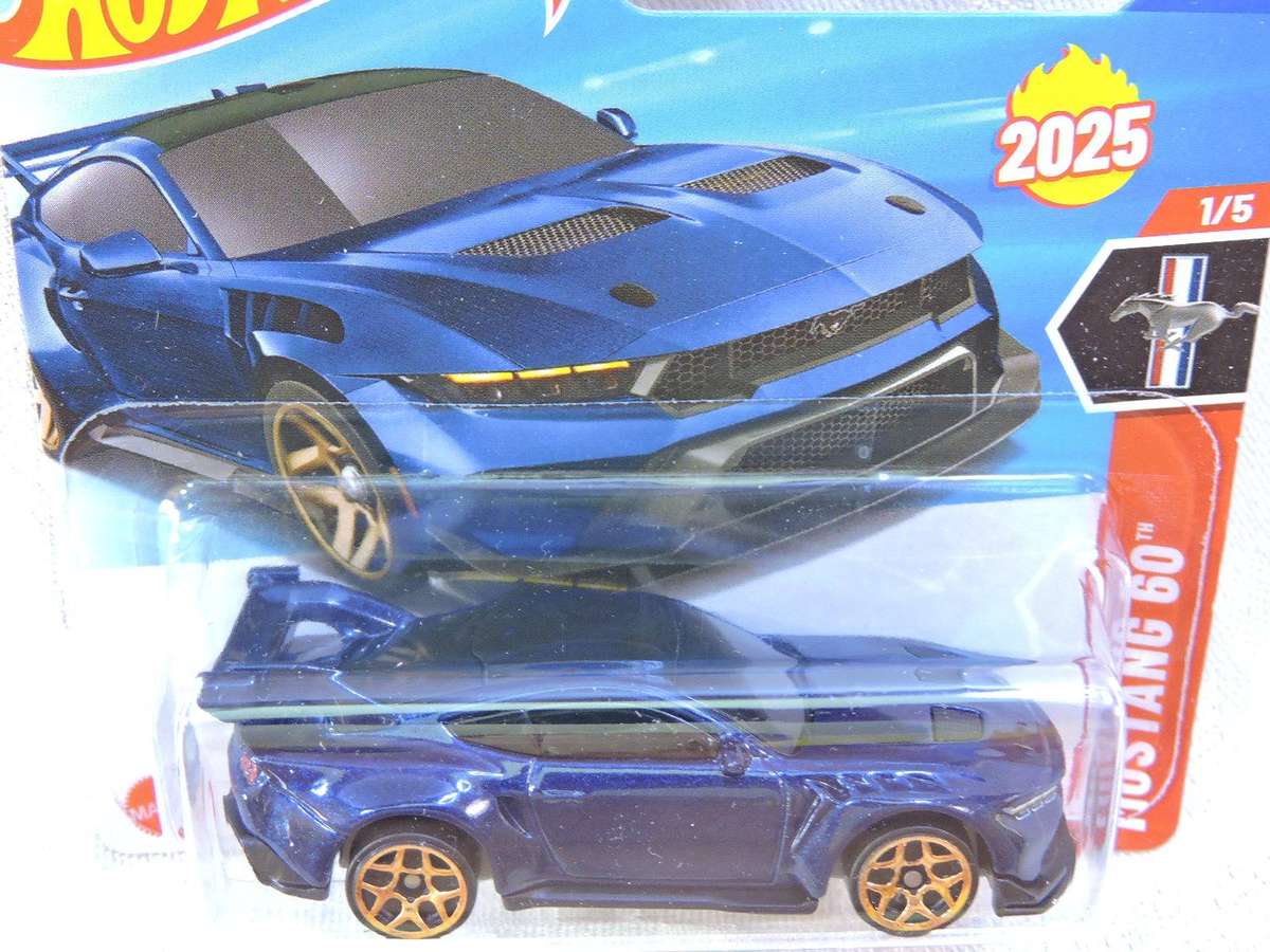 Hot Wheels FORD MUSTANG GTD ( Blue )