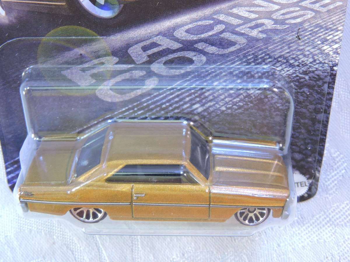 Hot Wheels CHEVY CHEVROLET Chevy Nova  ( Gold ) Long Card 4/5 Fast & Furious