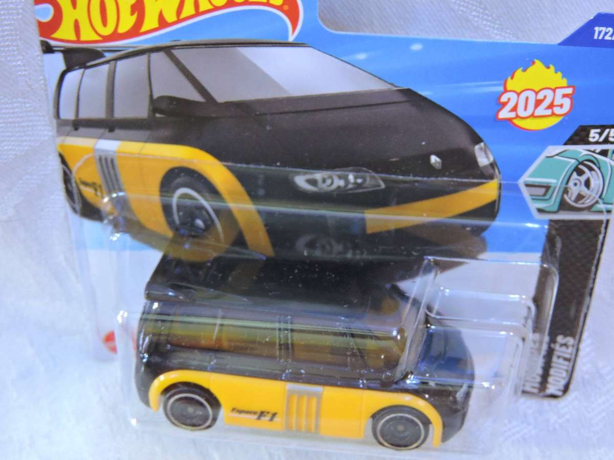 HOT WHEELS RENAULT Espace F1  ( Black & Yellow )