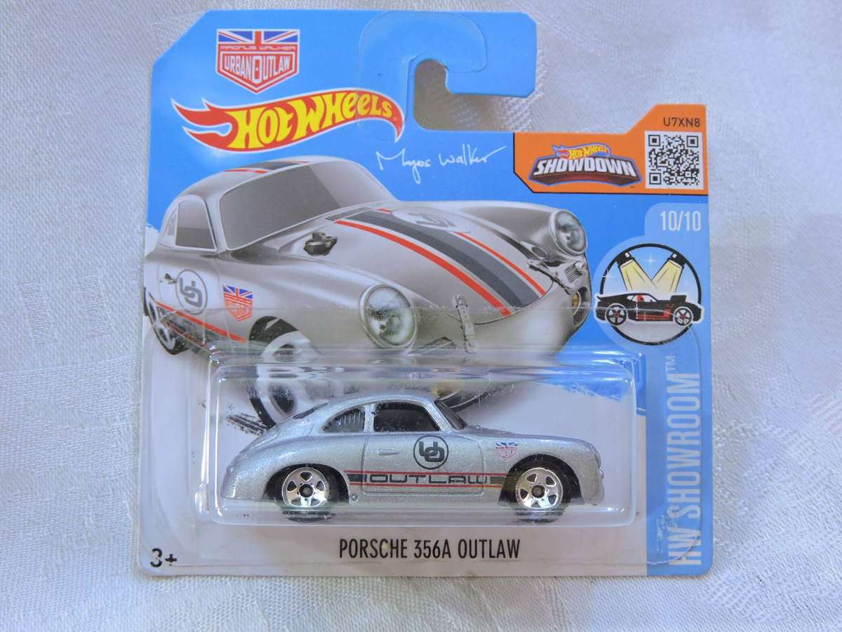 HOT WHEELS PORSCHE 356A Outlaw ( Silver )