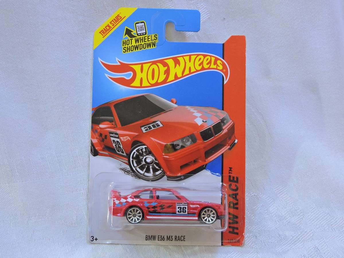 Hot Wheels BMW E36 RACE  Dolphin shape ( Red )