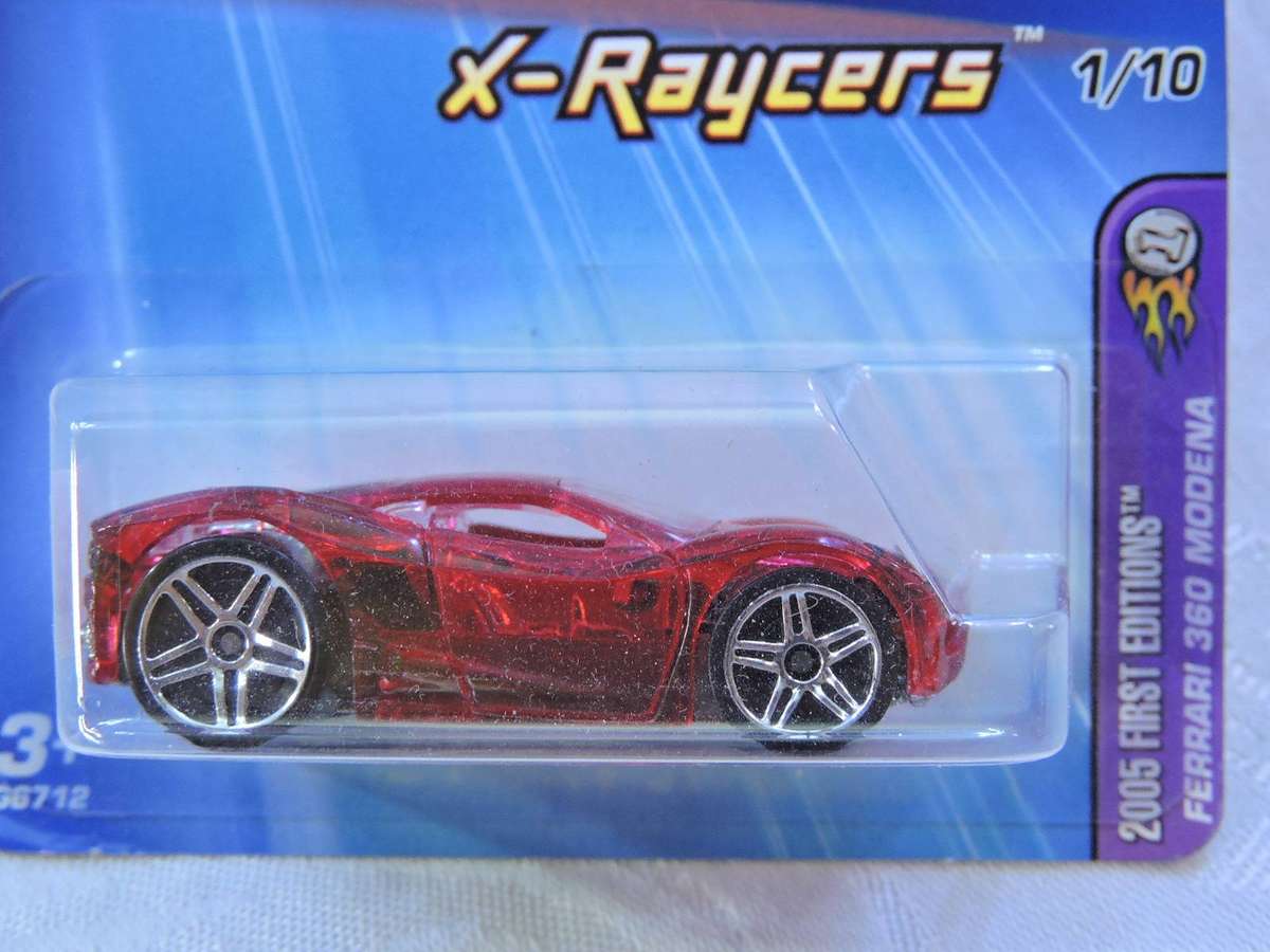 HOT WHEELS FERRARI 360 Modena  ( Red )  X-Racers  Supercar