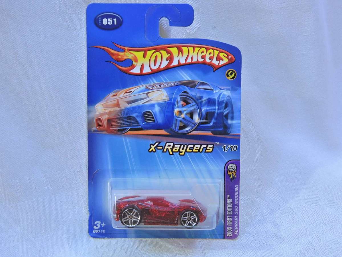 HOT WHEELS FERRARI 360 Modena  ( Red )  X-Racers  Supercar