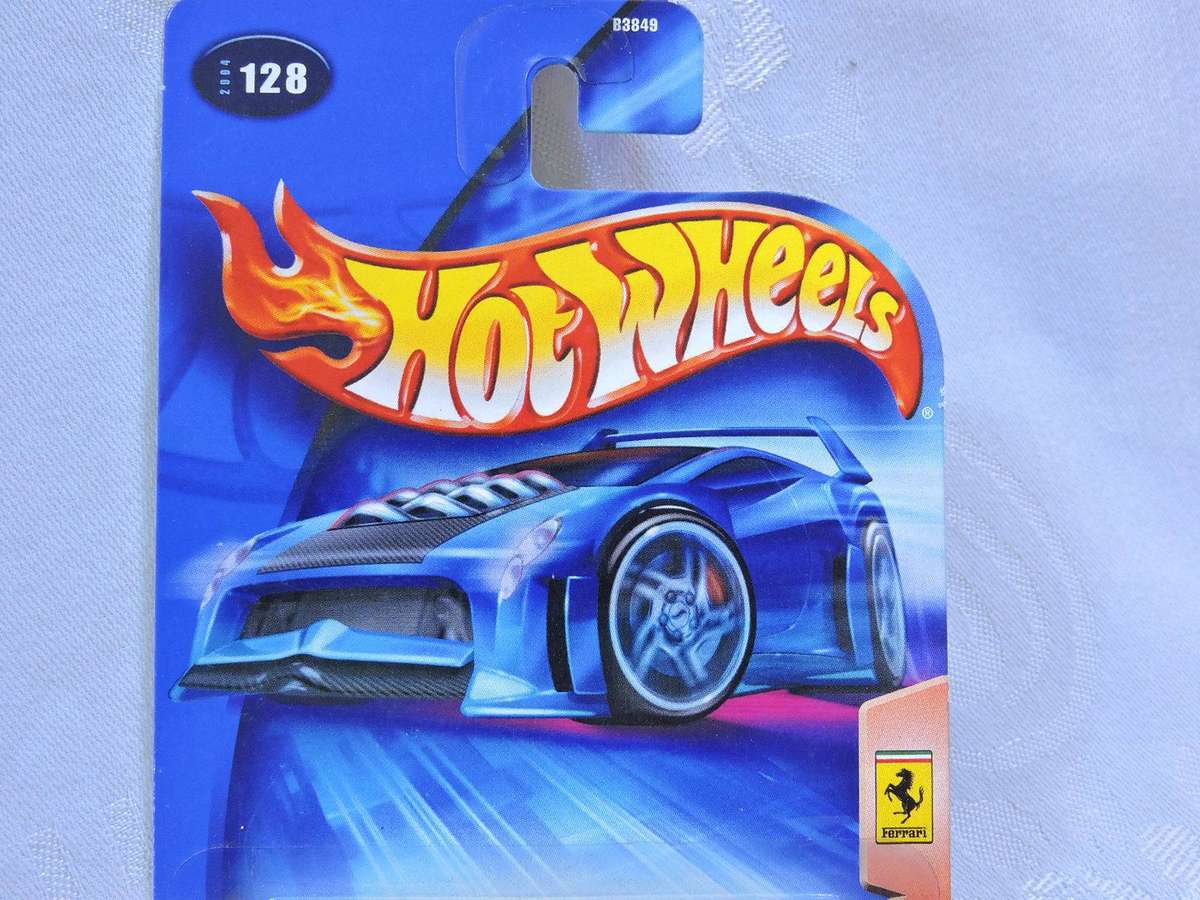 HOT WHEELS FERRARI 360 Modena ( Yellow green flames )  Supercar