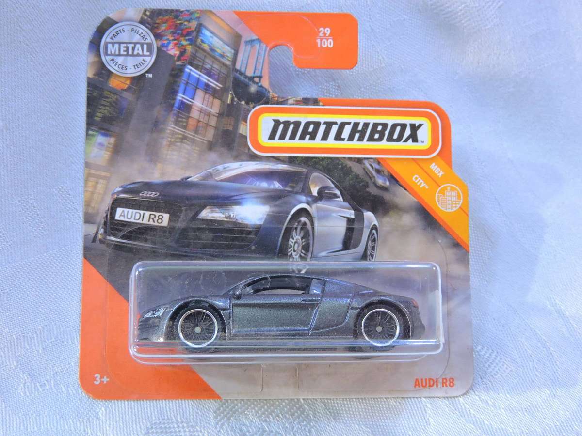 Matchbox AUDI R8 ( Grey )   like Hot Wheels