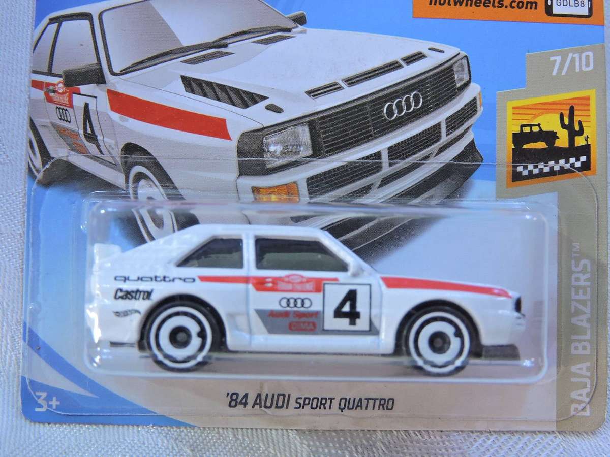 Hot wheels AUDI Sport Quattro ( White #4 )