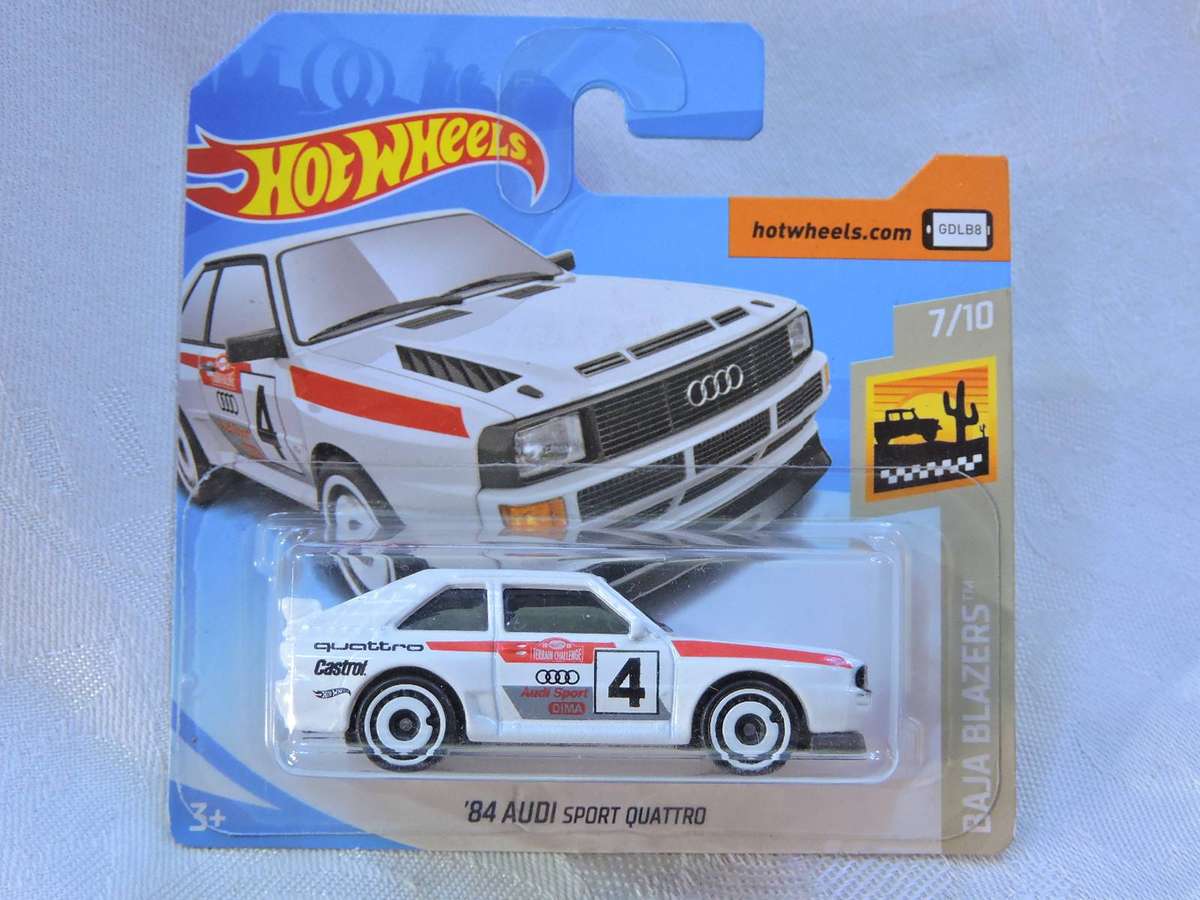 Hot wheels AUDI Sport Quattro ( White #4 )