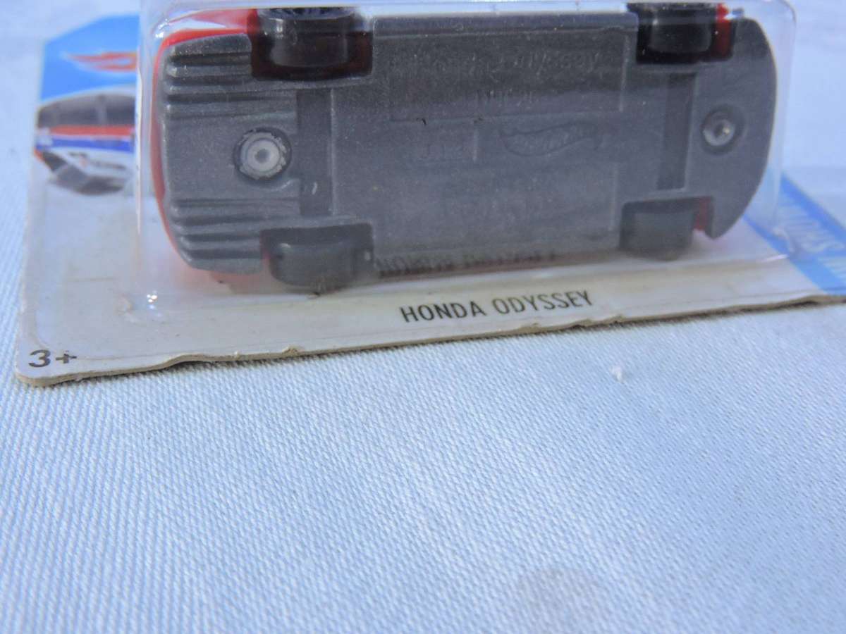 Hot wheels HONDA Odyssey ( White blue & red stripe #4 )