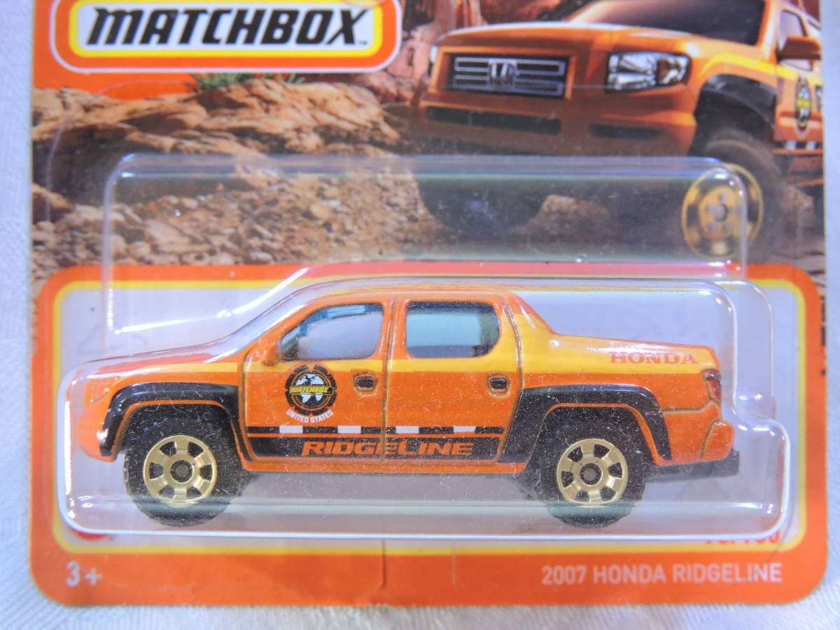 Matchbox HONDA Ridgeline Pickup Bakkie ( Orange )  like Hot Wheels