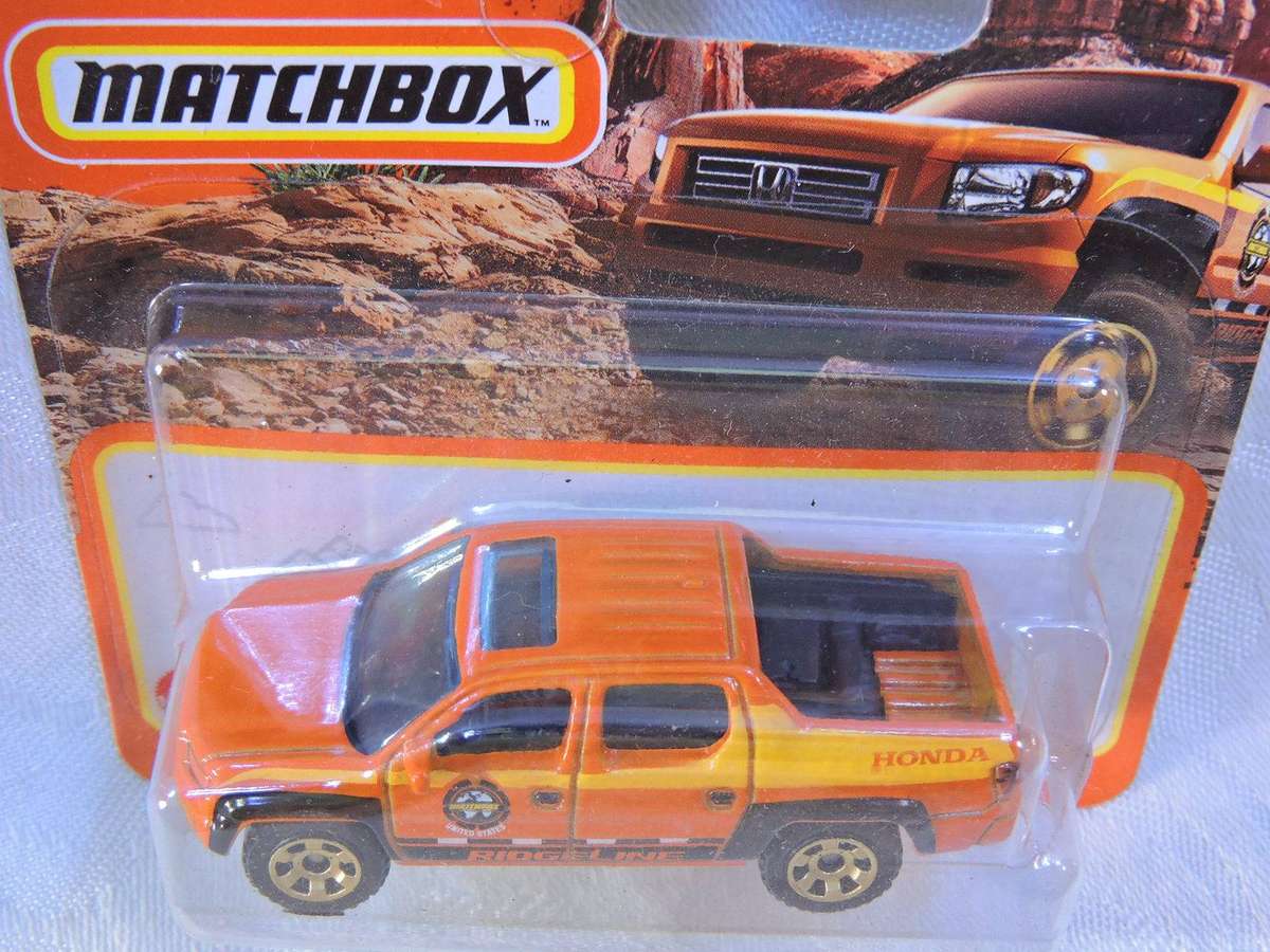 Matchbox HONDA Ridgeline Pickup Bakkie ( Orange )  like Hot Wheels