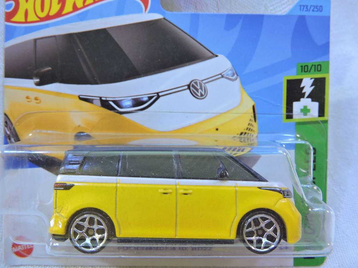 Hot Wheels VOLKSWAGEN VW ID.Buzz ( Yellow )Like VW Kombi