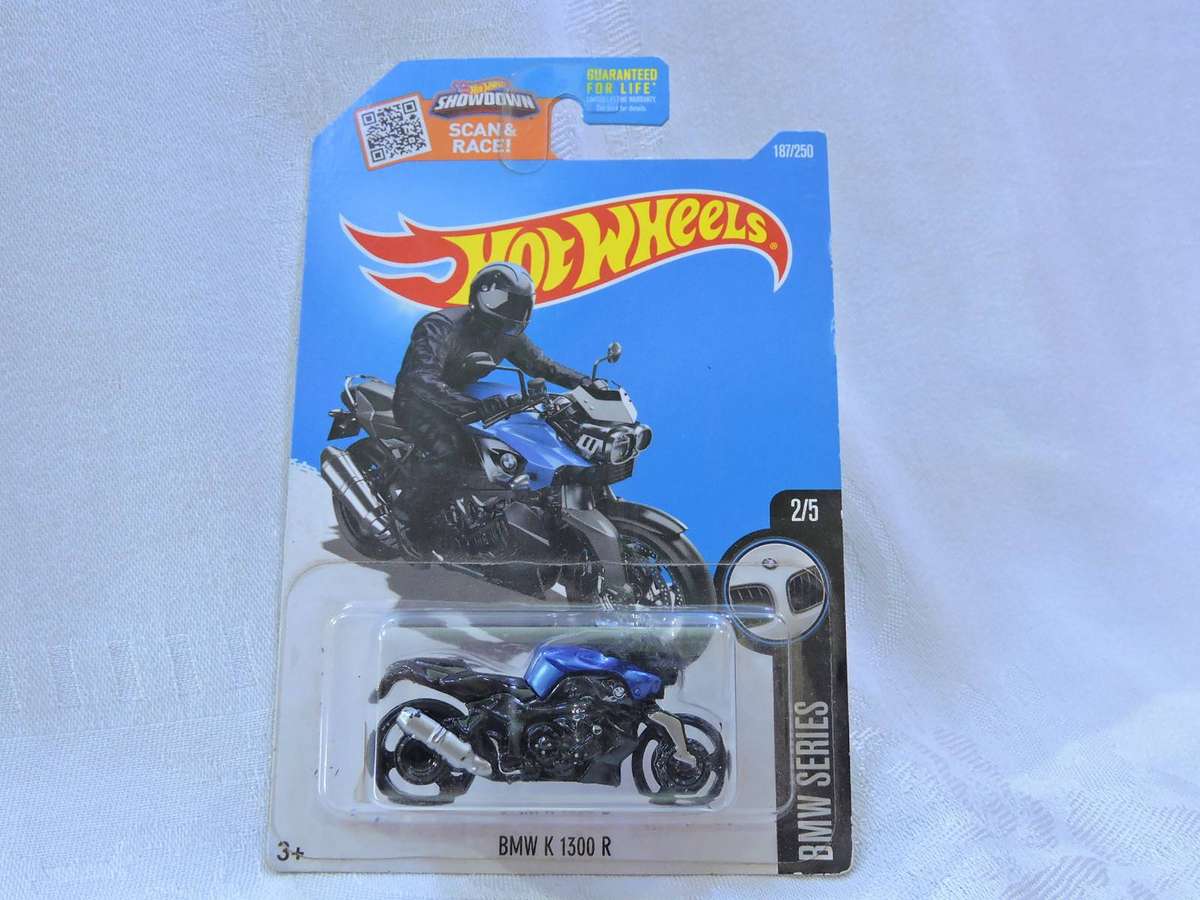 Hot Wheels BMW K1300 R motorcycle motorbike ( Blue )