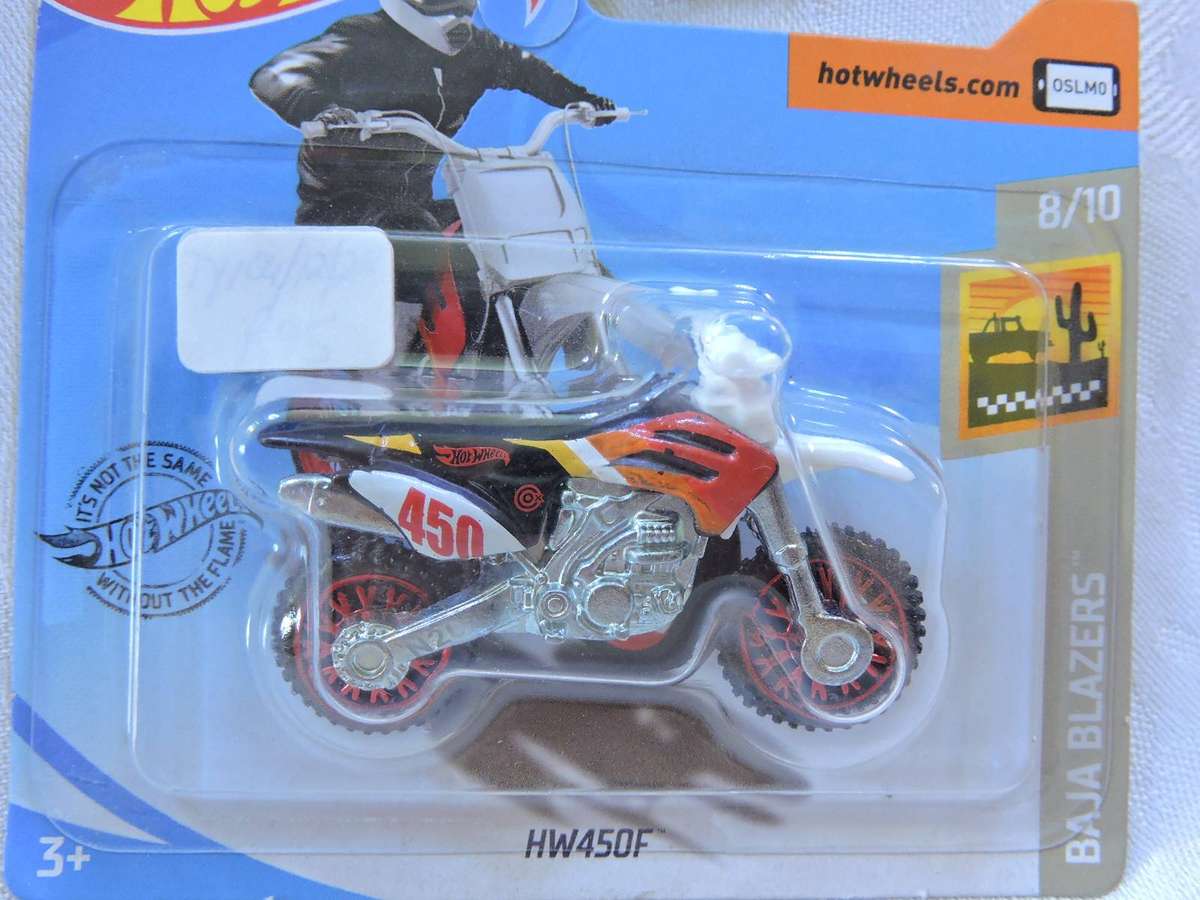 Hot Wheels HM 450F motorcycle motorbike ( Red #450 )