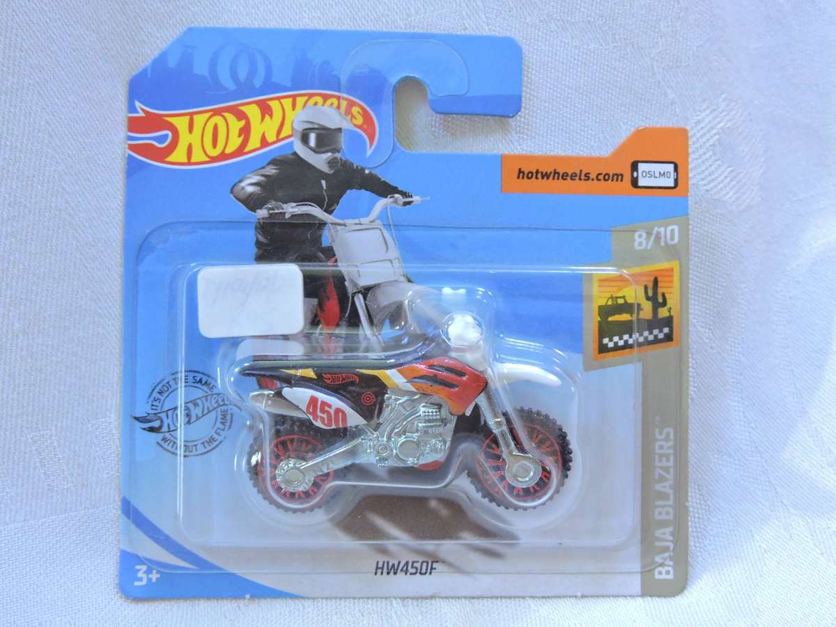 Hot Wheels HM 450F motorcycle motorbike ( Red #450 )